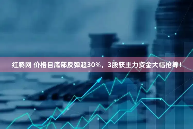 红腾网 价格自底部反弹超30%，3股获主力资金大幅抢筹！
